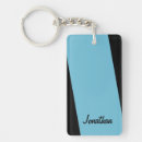 Search for black and light key rings Blue