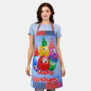 Search for birthday balloon aprons Colourful