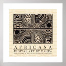 Search for african tribal posters Hand drawn