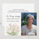 Search for tulips funeral invitations Sympathy