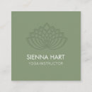 Search for yoga business cards Elegant