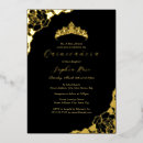 Search for black rose gold quinceanera invitations Flowers