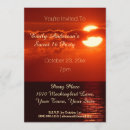 Search for beach sweet 16 invitations Sunset