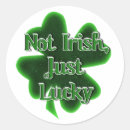 Search for lucky irish stickers Shamrock