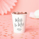 Search for bridal shower paper cups Minimalist
