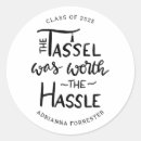 Search for hassle stickers Typography