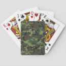 Search for military playing cards Camouflage
