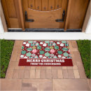 Search for retro christmas doormats Pink