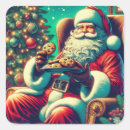 Search for cookies for santa stickers Vintage