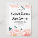 Search for watercolor peonies wedding invitations Flowers