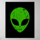 Search for alien head posters Ufo