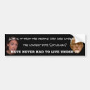 Search for scream bumper stickers America