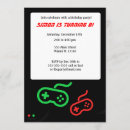 Search for videogames invitations Retro