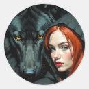 Search for red hood stickers Wolf