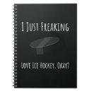 Search for hockey notebooks Player