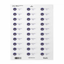 Search for royal baby shower return address labels Blue