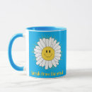 Search for smiling flower mugs Cheerful