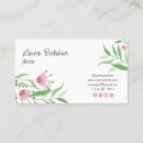Search for botanical business cards Floral