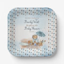 Search for mushrooms paper plates Boy baby shower