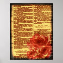 Search for bible verse with rose art Vintage