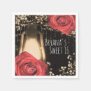 Search for vintage shabby chic roses napkins Bridal