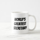 Search for worlds best secretary mugs Funny