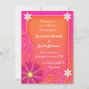 Search for tangerine wedding invitations Flowers