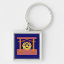 Search for yellow cross key rings Orange