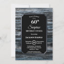 Search for dinner 60th birthday invitations Black