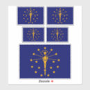 Search for indiana state flag stickers Stars