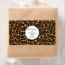 Search for leopard print return address labels Simple