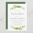 Search for digital shower wedding invitations Watercolor