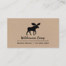 Search for moose business cards Wildlife