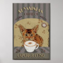 Search for abyssinian cat art Vintage