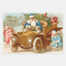 Search for gold santa wrapping paper Christmas tree