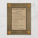 Search for christmas recipe postcards Cinnamon cookies