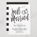 Search for post brunch wedding invitations Black and white