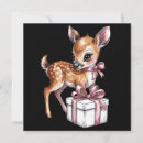 Search for vintage deer christmas cards Winter