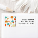 Search for 1950s return address labels Mid century modern