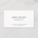 Search for strong business cards Minimalist