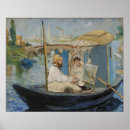 Search for monet boat painting posters Claude