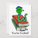 Search for bookworm invitations Fun