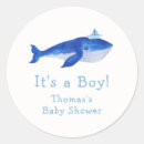 Search for boys whale baby shower stickers For kids