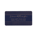 Search for honeycomb return address labels Pattern