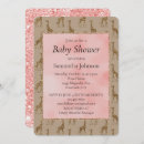 Search for salmon pink invitations Gold