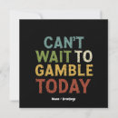Search for gambleing invitations Casino