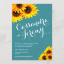 Search for teal sunflower invitations Barn