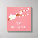 Search for pink cherry blossom canvas prints Japanese