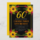 Search for country 60th birthday invitations Floral
