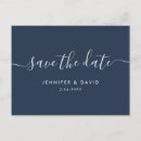 Search for navy silver save the dates Minimalist